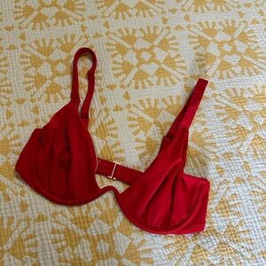 Shade & Shore Red Bikini Top